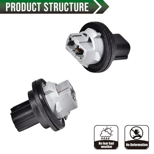 Solid Spare Pair Fit For 2013-2016 Dodge Dart Front Park Turn Signal Light /Lamp Socket