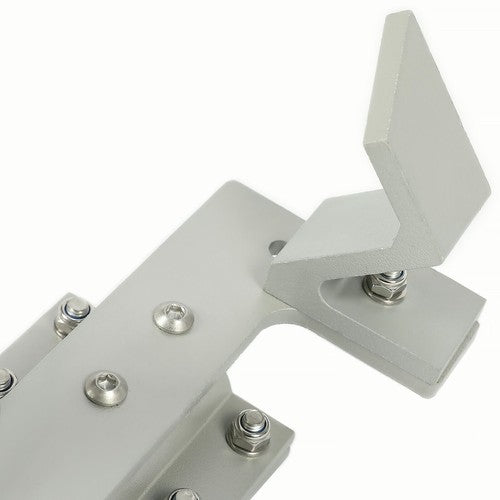 Solid Spare For 1" Ladder Gray Flag and Wind Sock Pole Mount For RV Ladder Starlink Pole