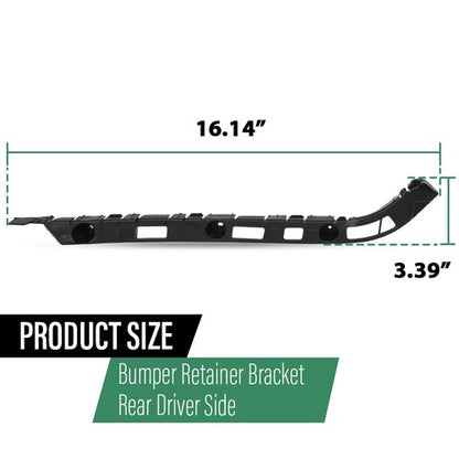 Solid Spare Rear Bumper Retainer Bracket Fit For 2011-2015 Chevrolet Cruze Left Driver Side