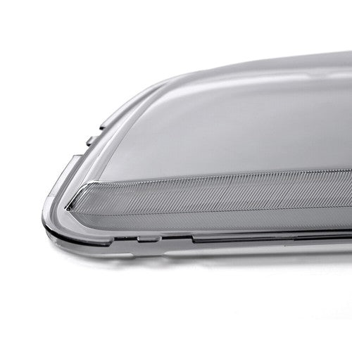 Solid Spare Fit For 2005-2009 Ford Mustang Smoke Headlight Replacement Lens Left+Right