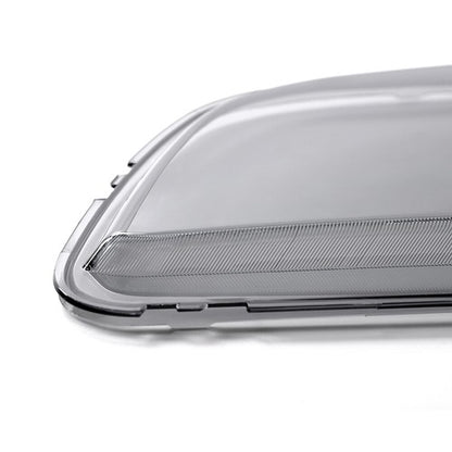 Solid Spare Fit For 2005-2009 Ford Mustang Smoke Headlight Replacement Lens Left+Right