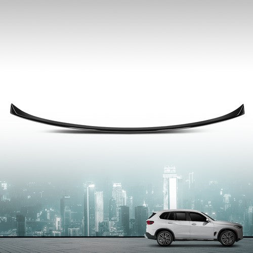 Solid Spare Rear Trunk Spoiler Wing Body Kit Fit For 2019-2024 BMW X5 G05 Gloss Black