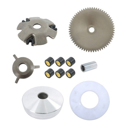 Solid Spare Variator Assembly Front Clutch QMB139 For Gy6 50cc 49cc Scooter Moped Dirt Bike
