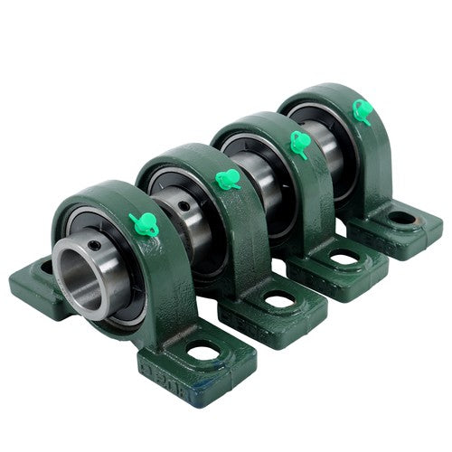 Solid Spare 4 Pcs UCP208-24 Pillow Block Bearing Solid Base 1-1/2" Bore Self-Aligning