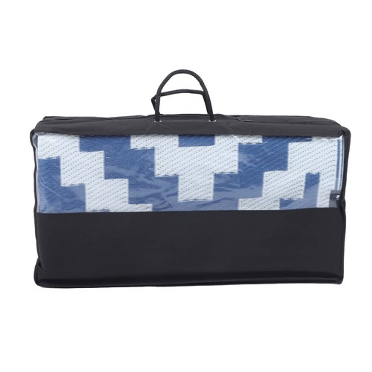 Solid Spare Outdoor Waterproof Foldable Plastic 8x10FT Navy Blue White Outdoor Carpet