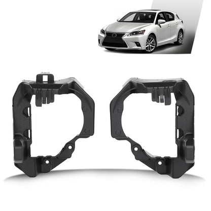 Solid Spare Front Bumper Fog Light Brackets Fit For 2014-2017 Lexus CT200h Left+Right Side