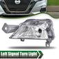 Solid Spare Front Turn Signal Light Bumper Lamp Left Side Fit For 2019-2021 Nissan Altima