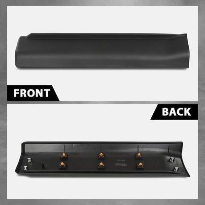 Solid Spare Fit For 2007-2014 Ford Lincoln MKX Edge Rear Left Side Door Molding FO1504111