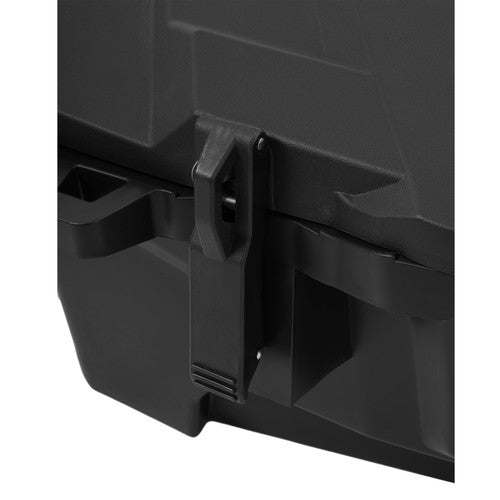 Solid Spare Rear Rack Storage Trunk Box Cargo Box For Yamaha Kawasaki Honda w/ 0.75"-1" Tube