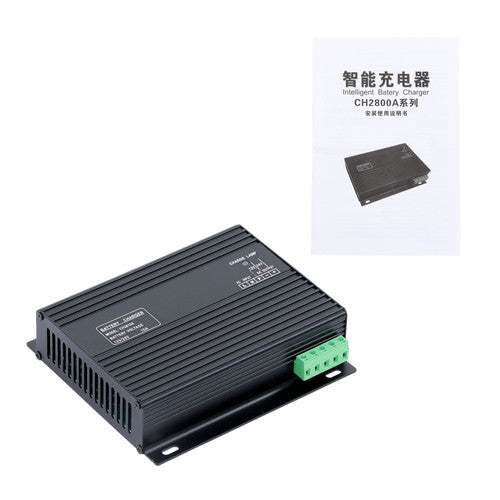 Solid Spare CH2810 12V/24VDC 10A Generator Diesel Automatic Battery Charger Voltage New