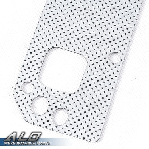 Solid Spare Exhaust Manifold Gasket L+R Bolt Stud Fit For 2003-2008 Ram 1500 2500 3500 5.7L