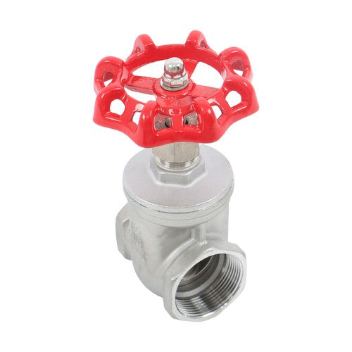 Solid Spare Heavy Duty Stainless Steel Gate Valve DN40 1-1/2" NPT