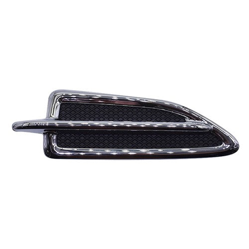 Solid Spare For Ford Escape 2013-2015 Front Left Side Fender Vent Moulding Chrome Trim