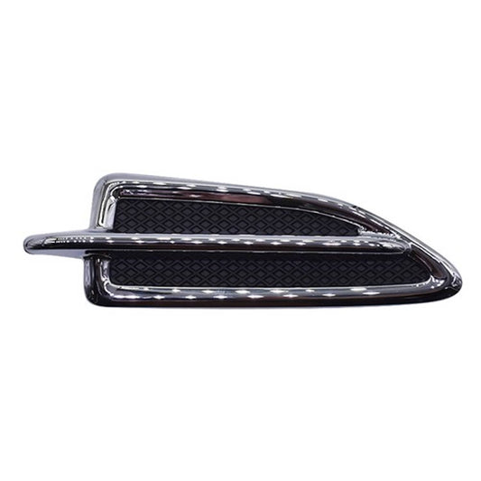 Solid Spare For Ford Escape 2013-2015 Front Left Side Fender Vent Moulding Chrome Trim