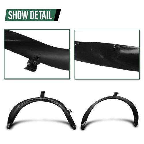 Solid Spare 4pcs Front & Rear Wheel Fender Flares Fit For 1968-1979 Corvette C3 L88