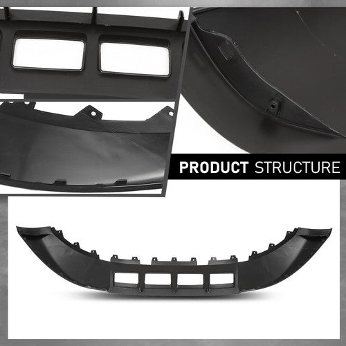 Solid Spare Fit For 2009 2010 2011 2012 Audi Q5 Front Bumper Lower Spoiler Valance AU1094102