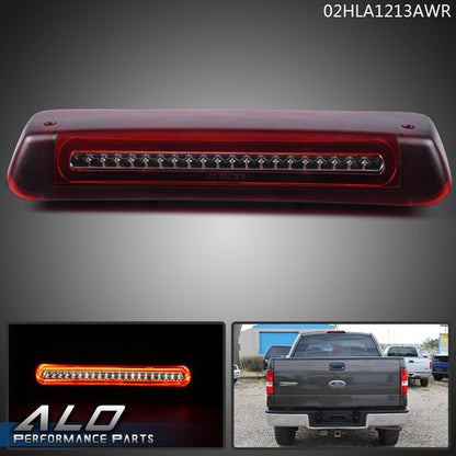 Solid Spare Fit For 04-08 Ford F-150 LED Third 3rd Brake Tail Light Cargo Lamp Red