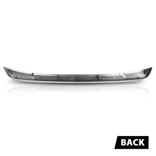 Solid Spare Fit For 2016-2018 Toyota RAV4 Front Bumper Lower Spoiler Face Bar Silver Trim