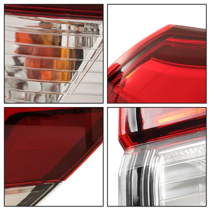 Solid Spare For Subaru Forester 2019-2021 Passenger Side Tail Light Lamp Clear Lens LED New