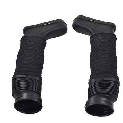 Solid Spare Fit For 2008-2011 Mercedes C300 C350 2× Air Intake Duct Hose Left & Right Black