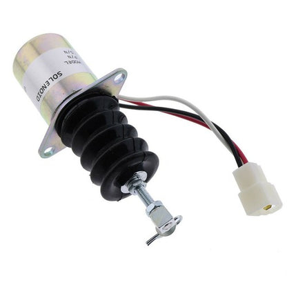 Solid Spare Fuel Shut Off Solenoid AM882277 for John Deere JD 670 770 870 970 1070 AM876416