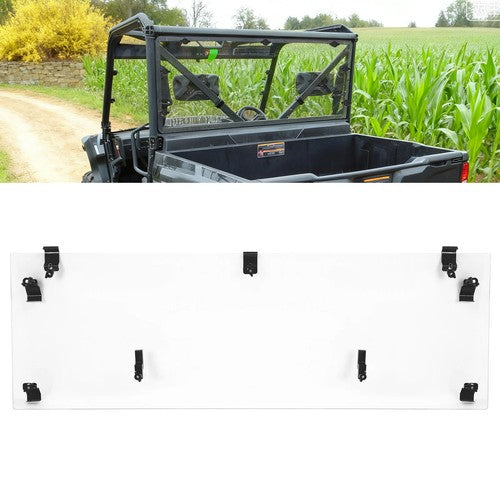 Solid Spare Rear Windshield For Arctic Cat Prowler Pro Cushman Cat Cuv82 85 102 105 2018-Up