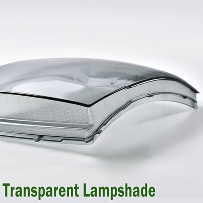 Solid Spare Smoke Lens Headlight Lens Cover Fit For 2007-2014 Chevy Silverado 1500/2500/3500