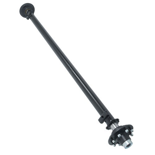 Solid Spare Trailer Axle-7000 lb Idler 8 Lug 95" Hubface 80" Spring Center/8 × 6.5 Bolt