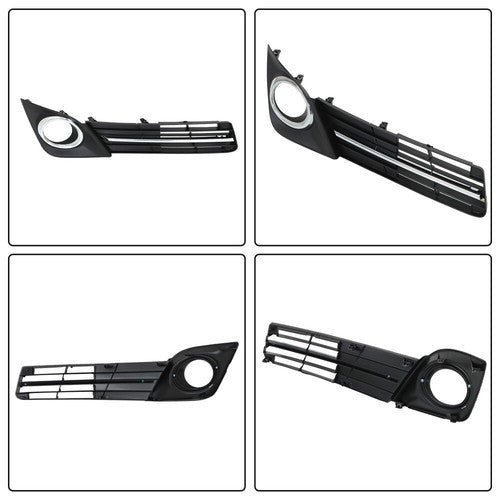 Solid Spare LH+RH For Toyota Camry SE 12-14 Front Bumper Lower Grille & Fog Lamp Cover Bezel