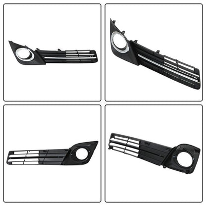 Solid Spare LH+RH For Toyota Camry SE 12-14 Front Bumper Lower Grille & Fog Lamp Cover Bezel