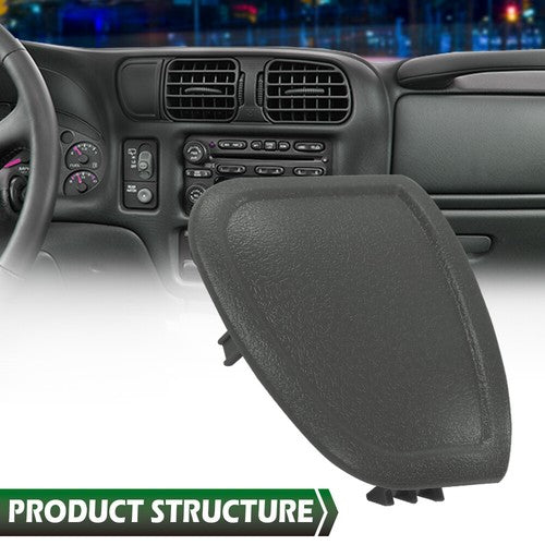 Solid Spare Switch Cover Dash Trim Blank Fit For 1998-2005 S10 Blazer Jimmy Sonoma Gray
