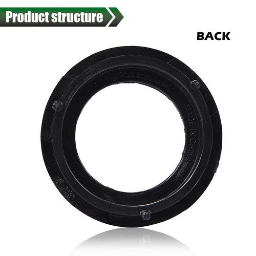 Solid Spare Fit For 19-21 Ford Ranger Pickup 4-Door Ignition Bezel Trim Ring Black