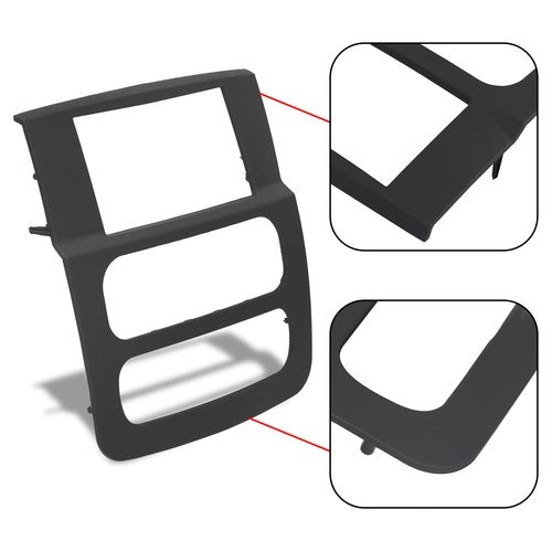 Solid Spare Stereo Radio Double Din Install Dash Kit Fits 2002-2005 Dodge Ram 1500 2500 3500