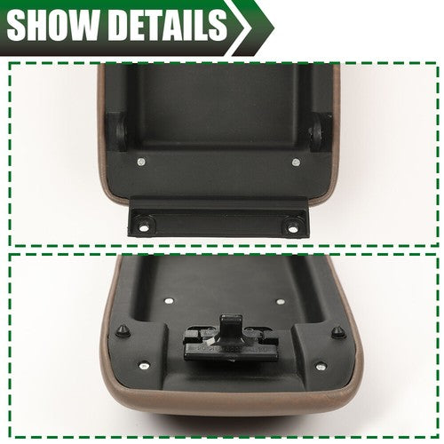 Solid Spare Fit For 1995-2000 Toyota Tacoma 96-98 4Runner Center Console Lid Armrest Cover