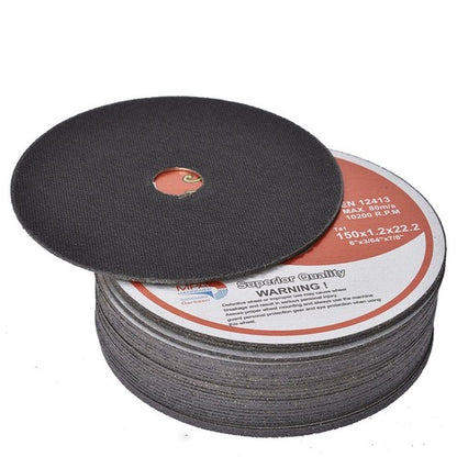 Solid Spare 25 Pack 6"x.045"x7/8" Cut-off Wheel - Metal & Stainless Steel Cutting Discs