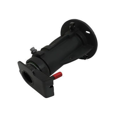 Solid Spare New C5G 12''-16'' Adjustable Cushioned 5th Wheel to Gooseneck Adapter Black