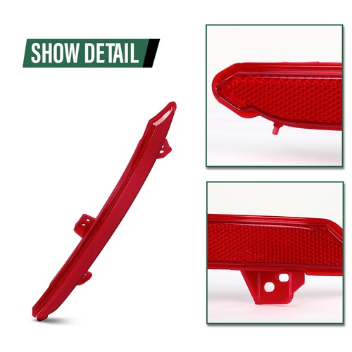 Solid Spare Fit For Honda Accord 2018-2022 Rear Bumper Reflector Light Tail Lamp Case Right