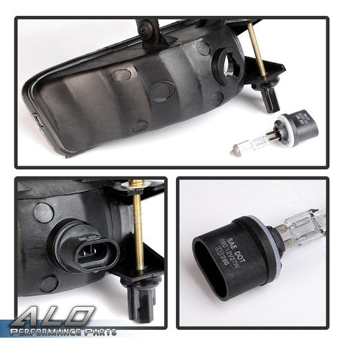 Solid Spare Front Bumper Fog Lights Driving Lamps Fit For 2000-2006 Chevy Suburban Tahoe