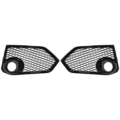 Fit 2017-2021 Honda Civic Type R Black Open Mesh Fog Light Lamp Covers