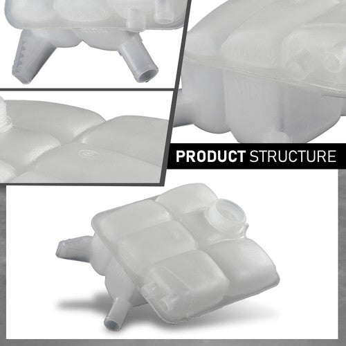 Solid Spare Coolant Reservoir Overflow Tank Fit For Ford Focus Escape C-Max Transit Connect