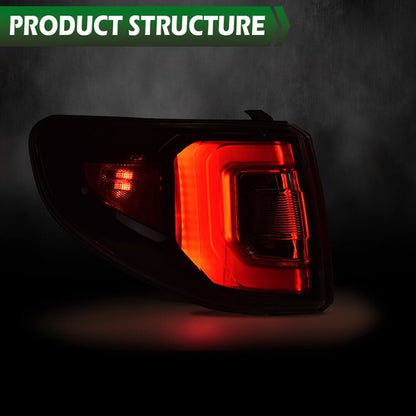 Solid Spare Fit For 13-17 GMC Acadia (Limited) Rear Lamp Left Driver Side LH Tail Light Assy