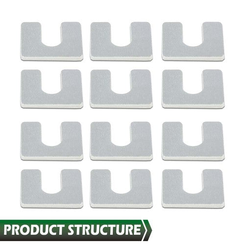 Solid Spare New Fit For GM 1/16" & 1/8" Thick- 3/8" Slot Body & Fender Alignment Shims Kit