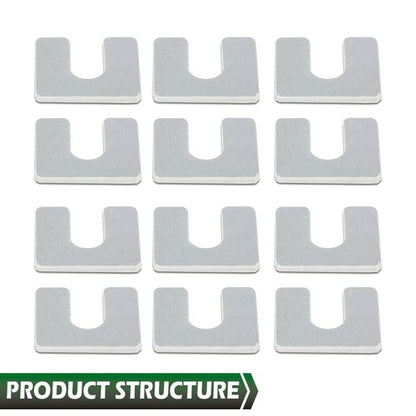 Solid Spare New Fit For GM 1/16" & 1/8" Thick- 3/8" Slot Body & Fender Alignment Shims Kit