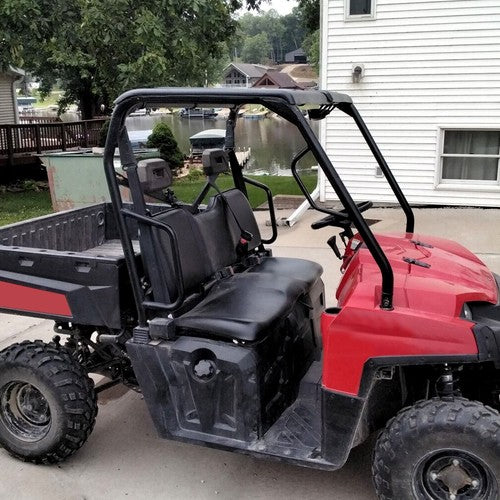 Solid Spare Plastic Clear Full Size Front Windshield Fit Polaris Ranger XP 500 800 2009-2024
