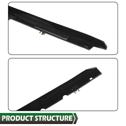 Solid Spare Window Sweep Weatherstrip Outer Seal Kit Fit For 1984-1996 Chevy Corvette C4