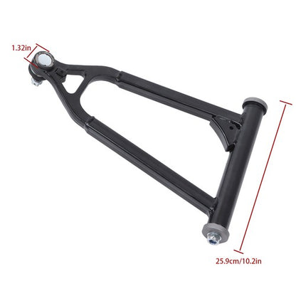 Solid Spare For 2006-2009 Yamaha Raptor 700 YFM700R Black Front Upper Left & Right A-Arms