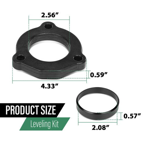 Solid Spare 2" Leveling Lift Kit Fit For GMC Canyon Chevy Colorado 2WD 4WD 2015-2022