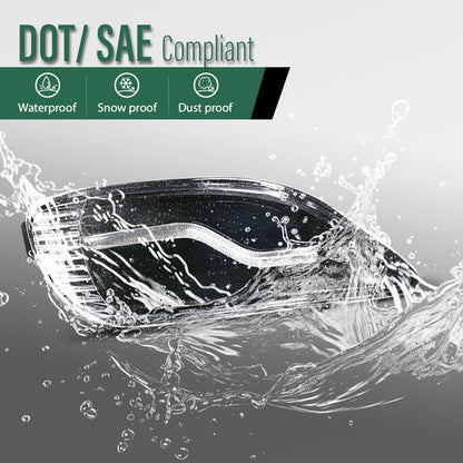 Solid Spare Fit For 2005-2008 Toyota Corolla/02-04 Camry LED Bumper Fog Lights Driving Lamps