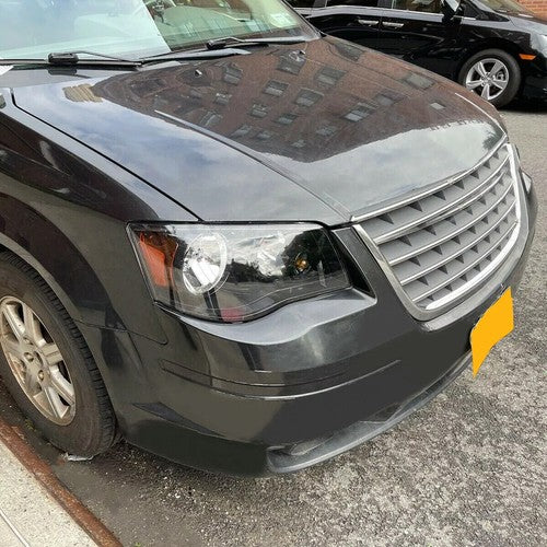 Solid Spare 2Pcs Headlights For 2011-20 Dodge Grand Caravan 2008-16 Chrysler Town & Country