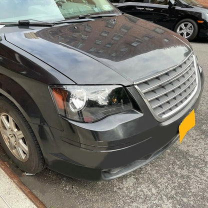 Solid Spare 2Pcs Headlights For 2011-20 Dodge Grand Caravan 2008-16 Chrysler Town & Country
